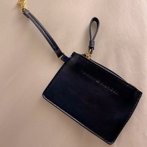 New Navy Tommy Hilfiger Card Case Bag Keychain